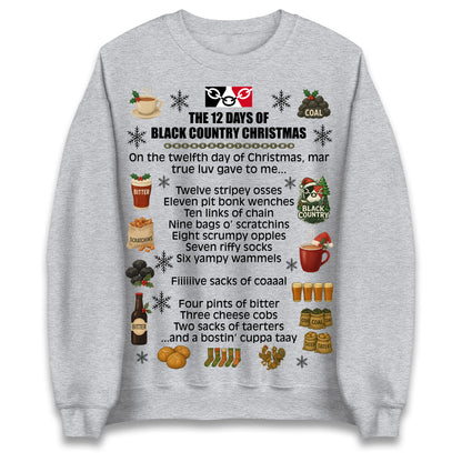 The 12 Days of Black Country Christmas Jumper