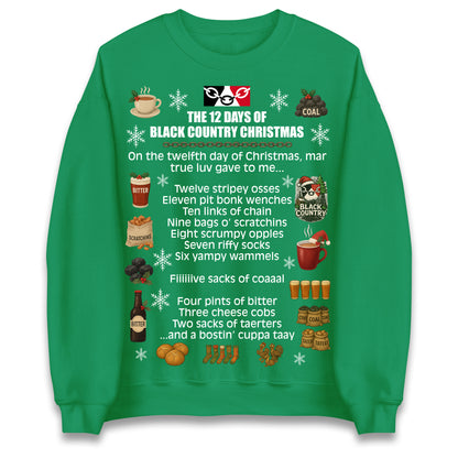 The 12 Days of Black Country Christmas Jumper