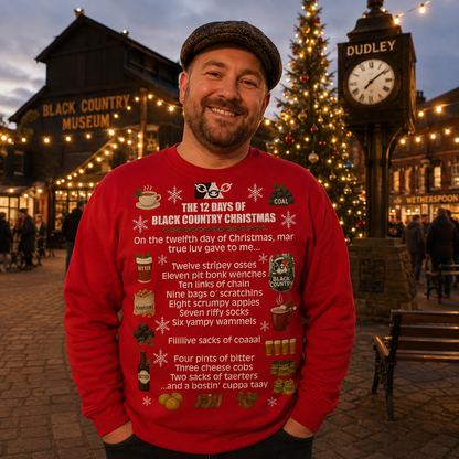 The 12 Days of Black Country Christmas Jumper
