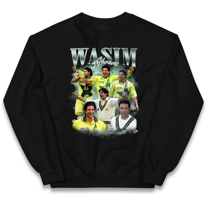 Wasim Akram kids sweatshirt