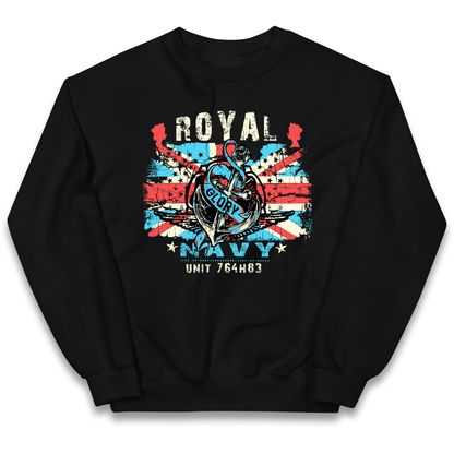 Royal Navy Glory Unit 764H83 kids sweatshirt