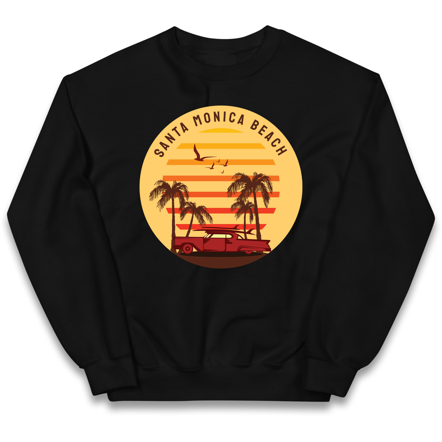 Santa Monica Beach kids sweatshirt