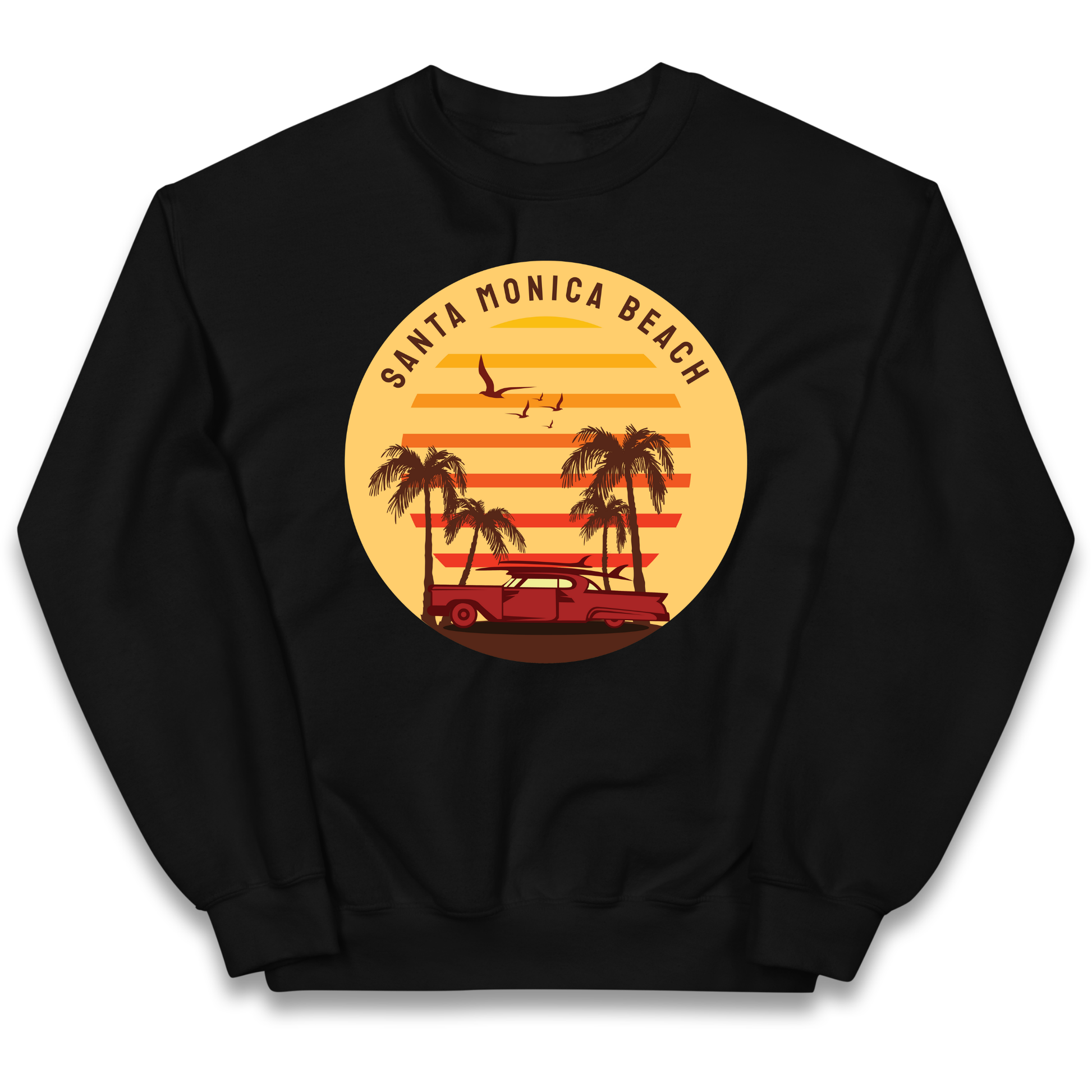 Santa Monica Beach kids sweatshirt