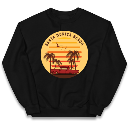 Santa Monica Beach kids sweatshirt