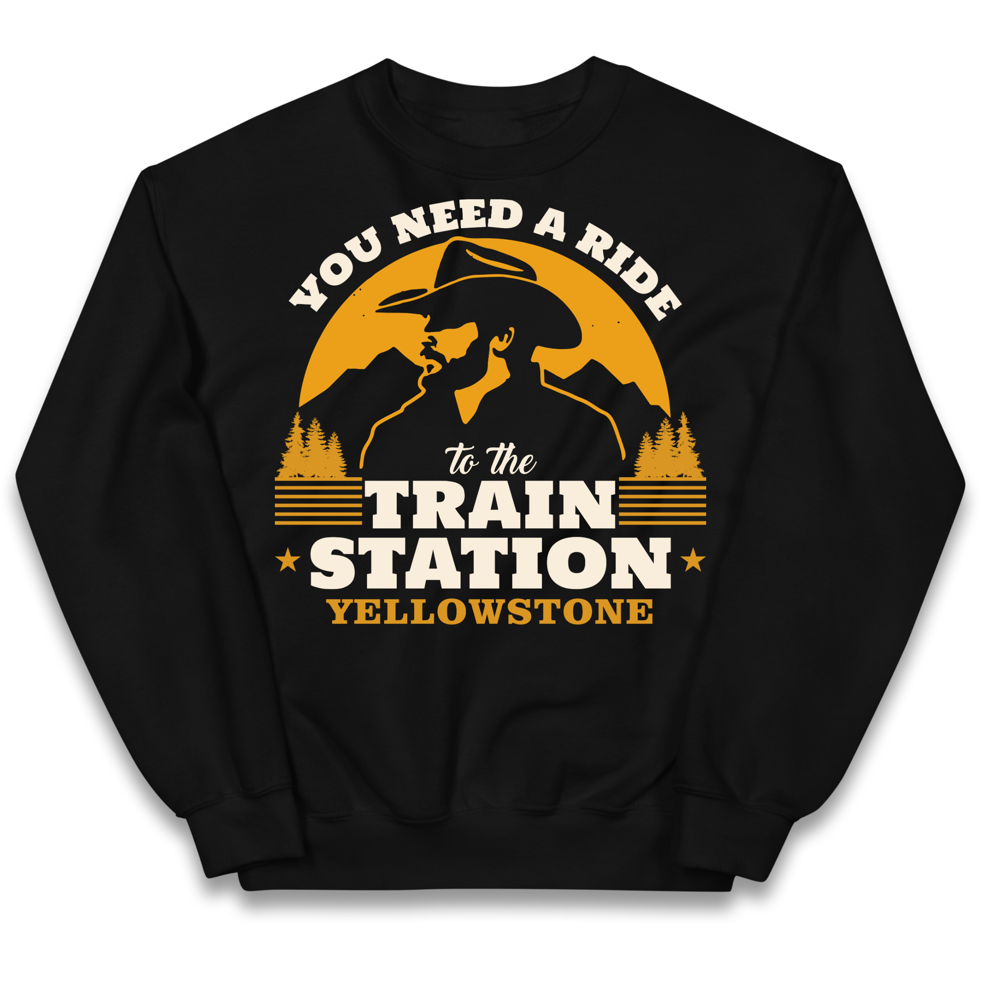You Need A Ride To The Train Station kids sweatshirt