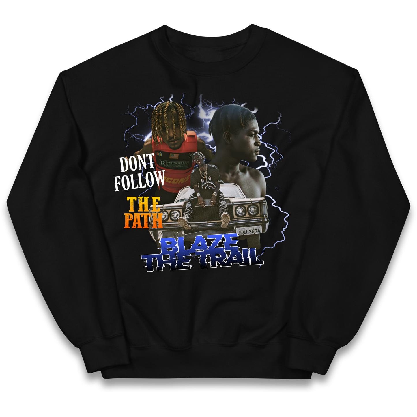 Hip Hop Blaze The Trail kids sweatshirt