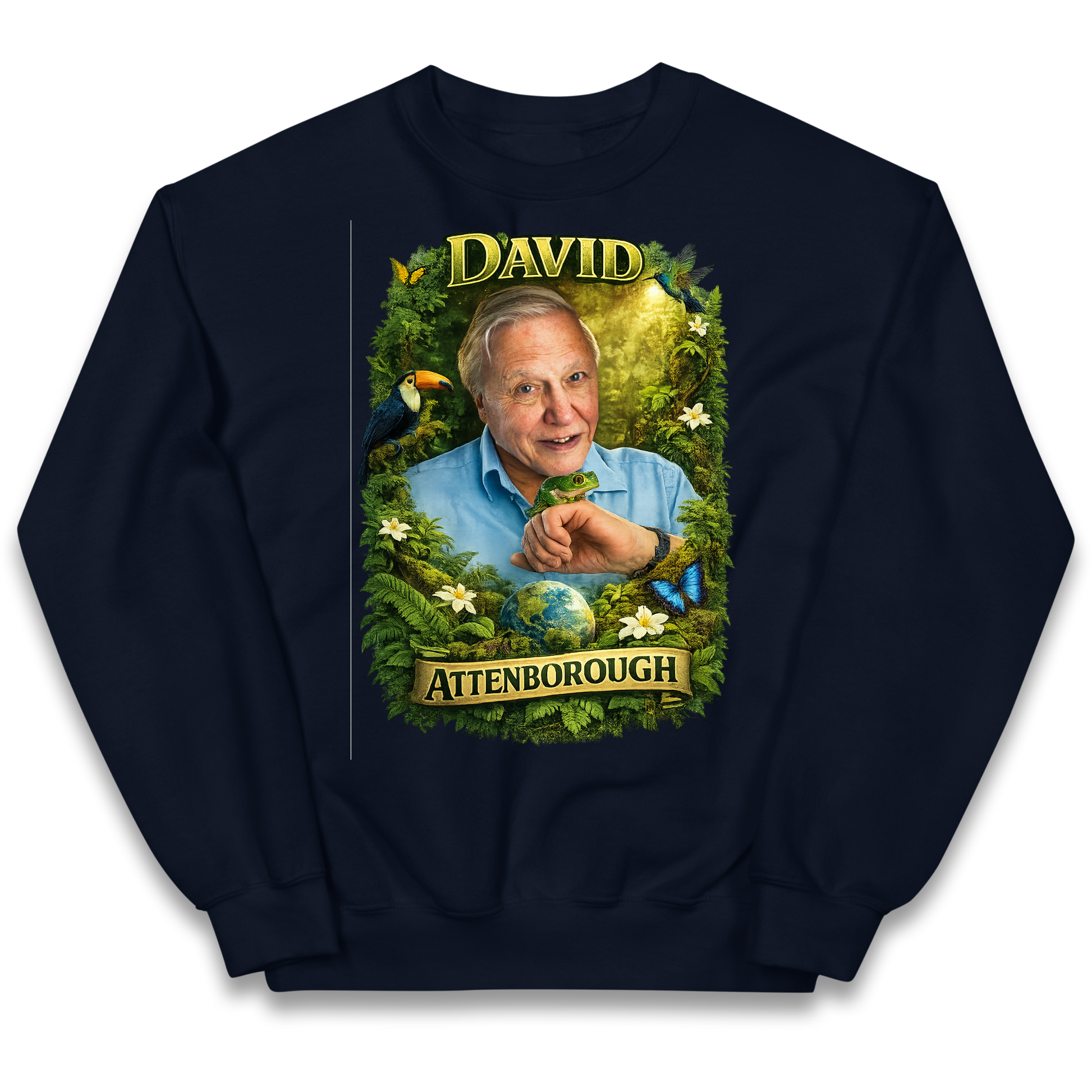 David Attenborough Kids Sweatshirt