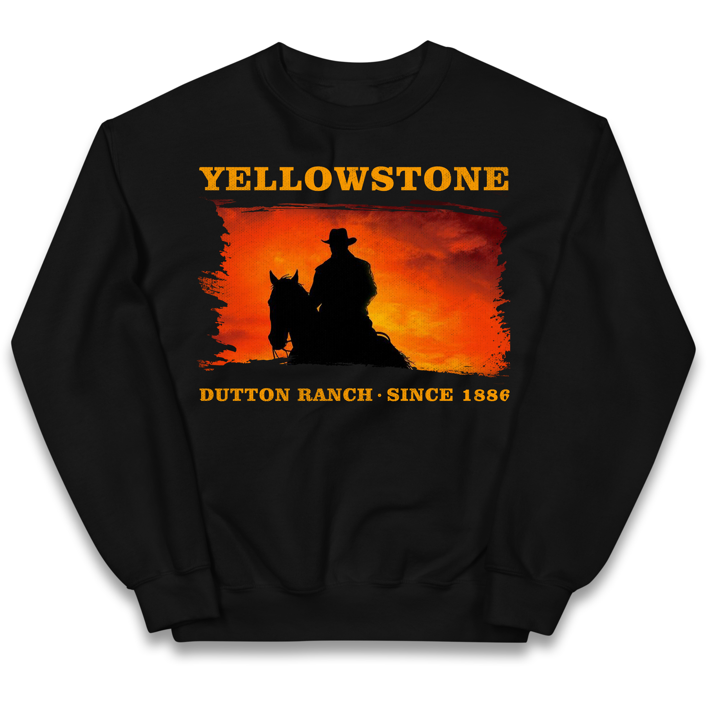 Yellowstone Dutton Ranch Since 1886 kids sweatshirt