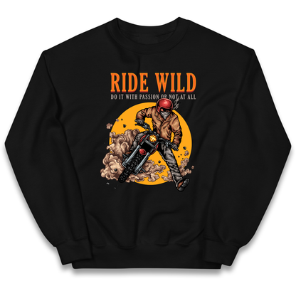 Ride Wild kids sweatshirt