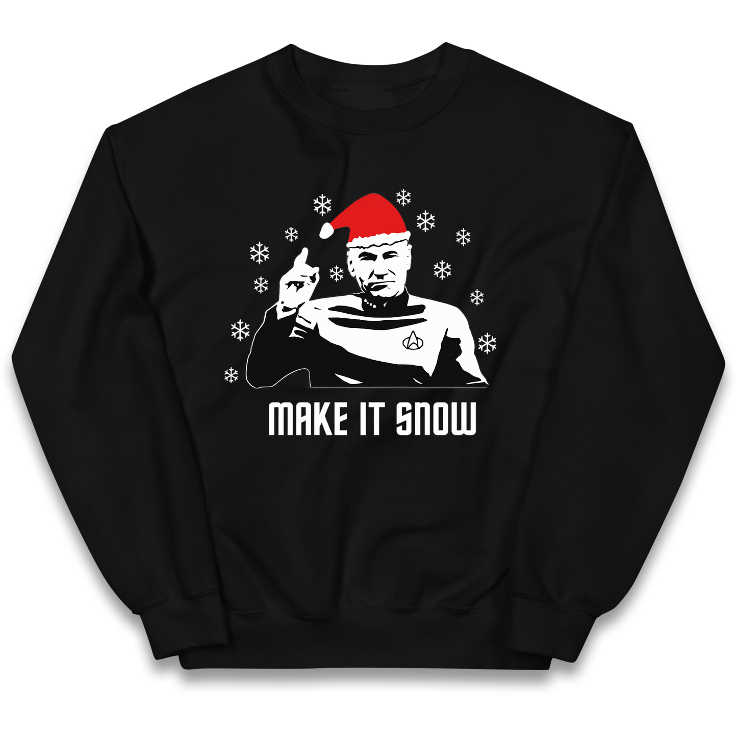 Make It Snow kids sweatshirt