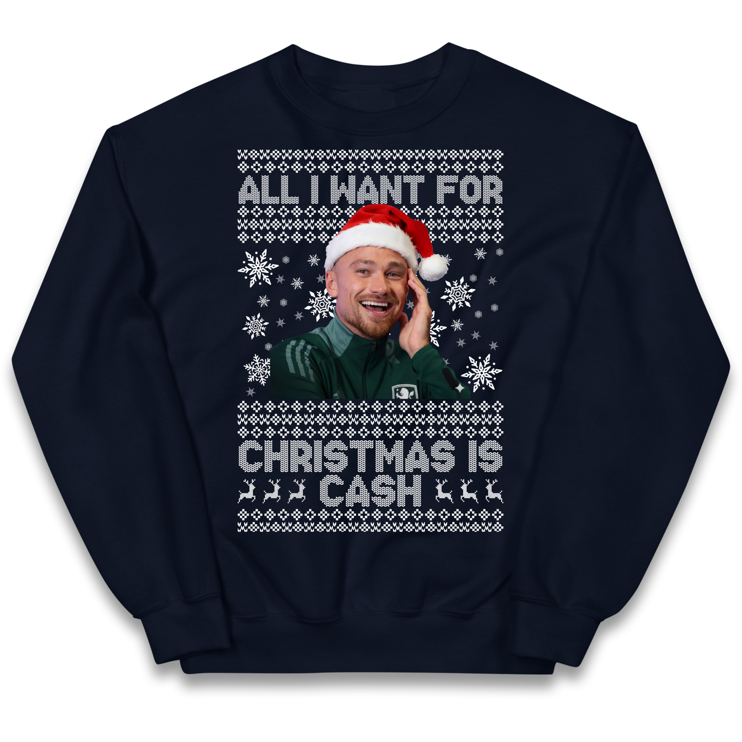 Matt Cash Christmas Kids Jumper