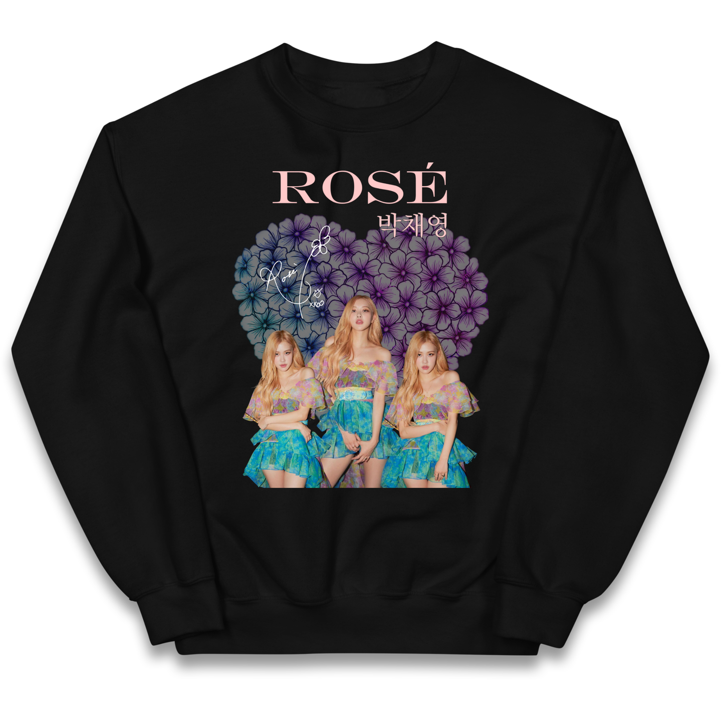 Rose K Pop kids sweatshirt