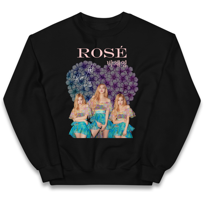 Rose K Pop kids sweatshirt
