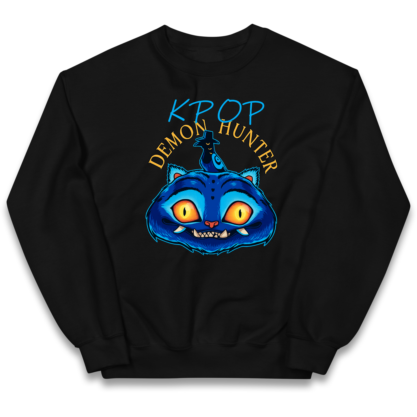 Kpop Demon Hunter Derpy Tiger kids sweatshirt