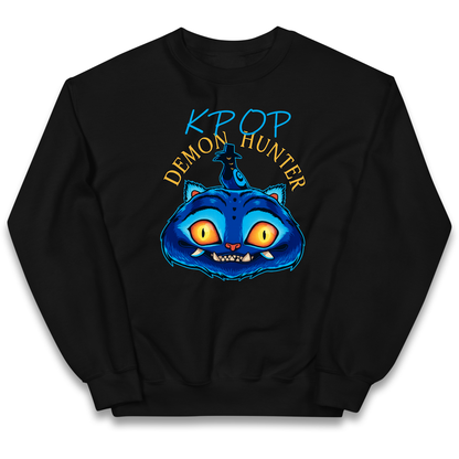 Kpop Demon Hunter Derpy Tiger kids sweatshirt