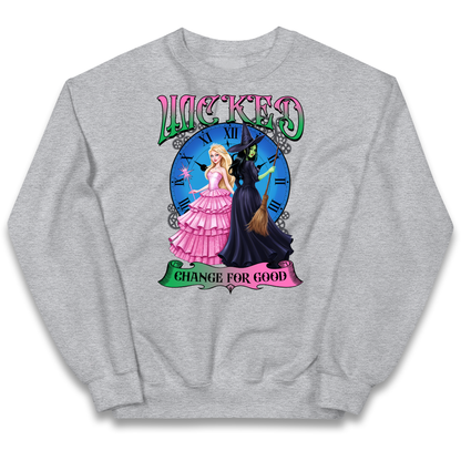Wicked Change For Good kids sweatshirt
