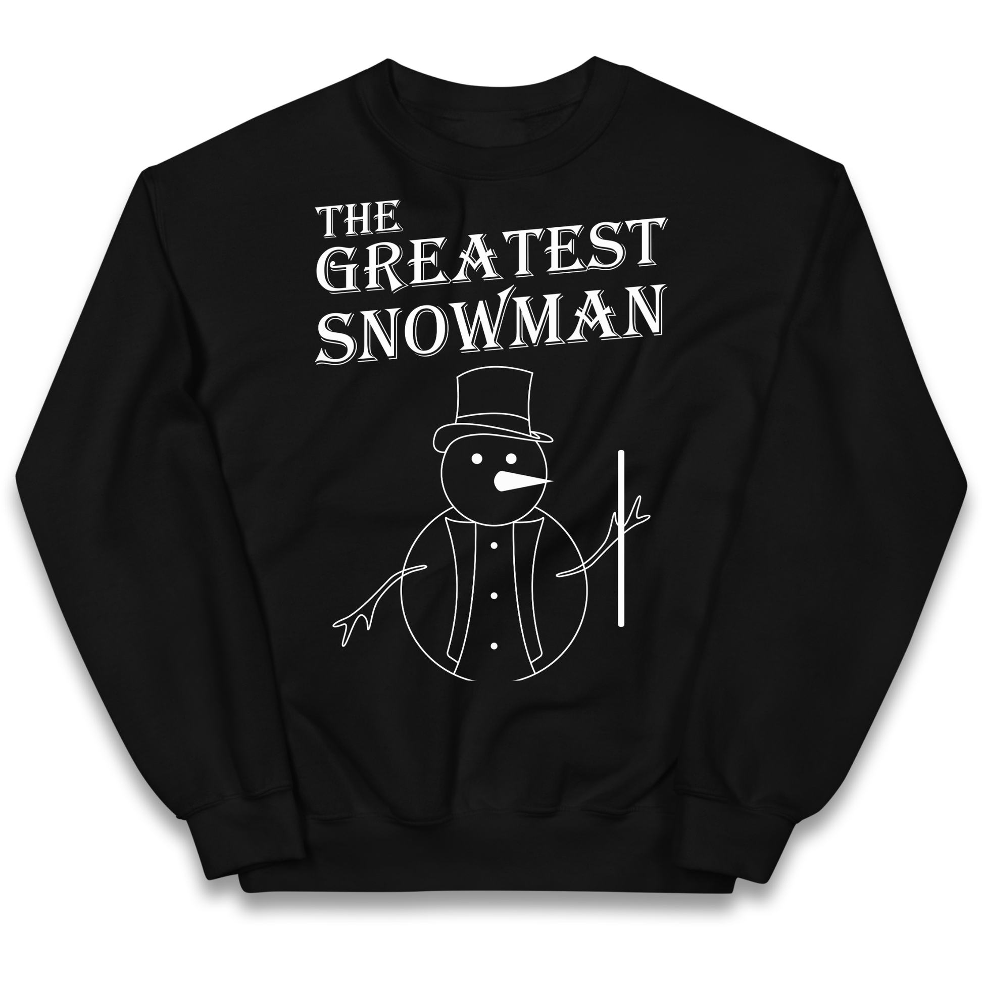 The Greatest Snowman Christmas kids sweatshirt