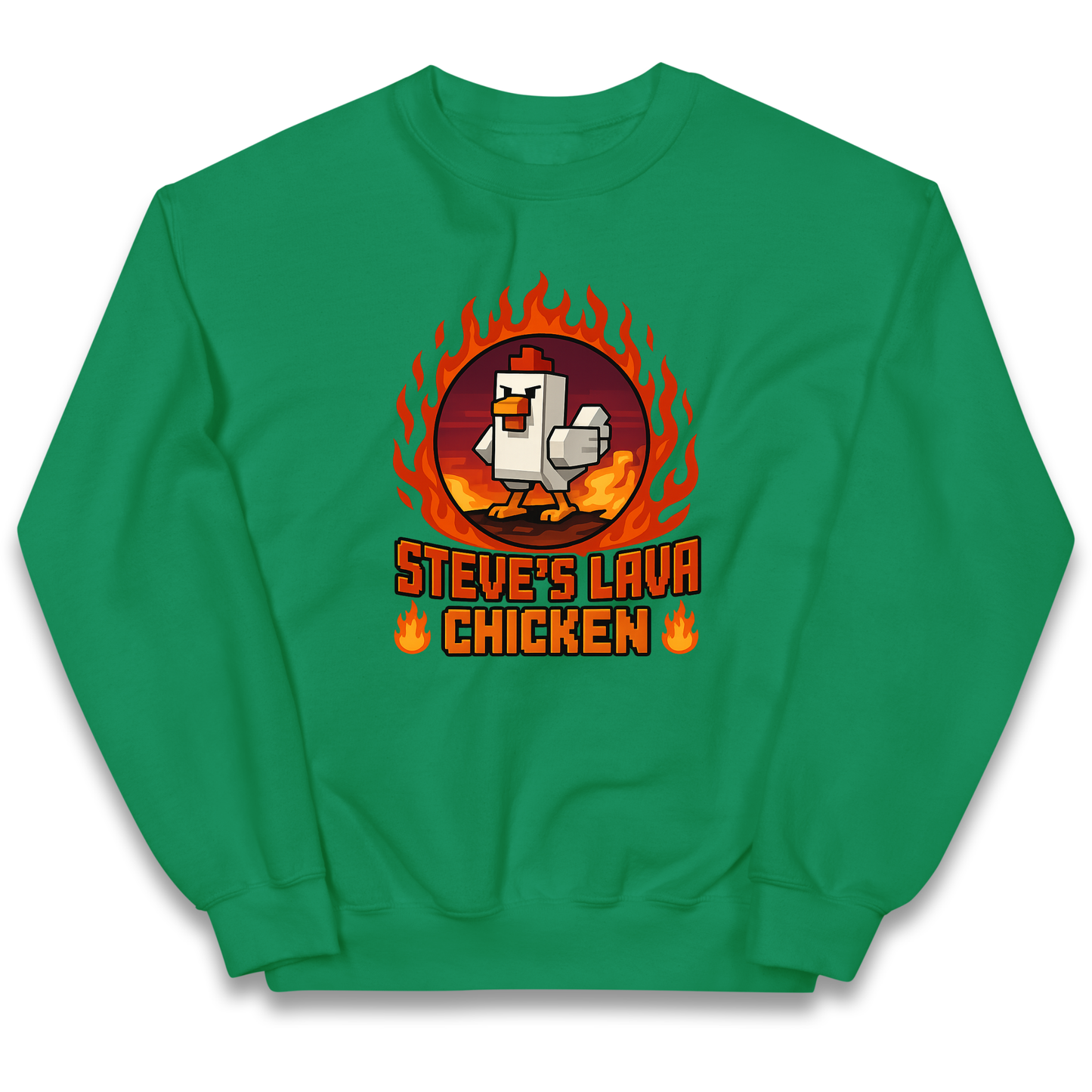 Steve's Lava Chicken Kids Jumper