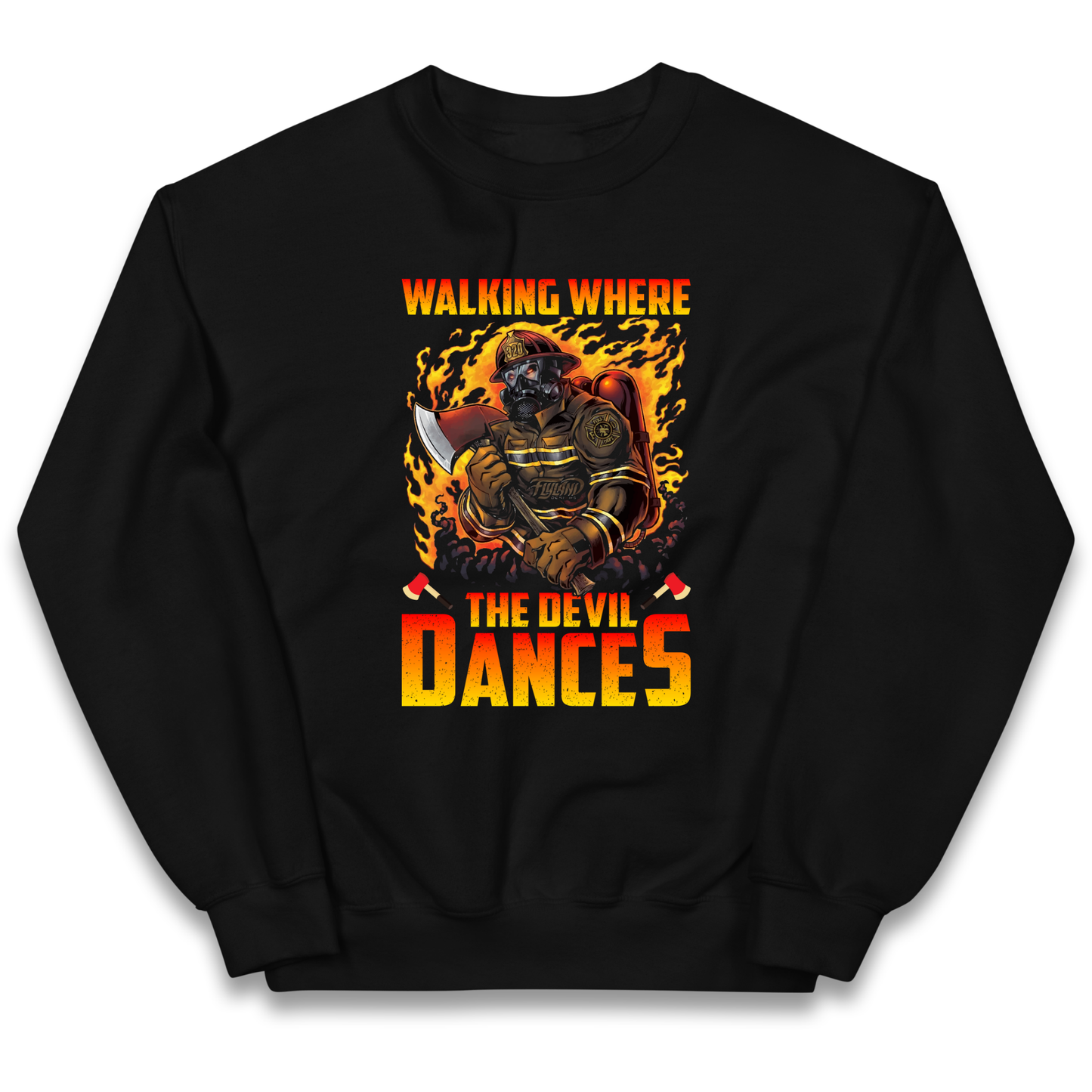 Walking Where The Devil Dances kids sweatshirt