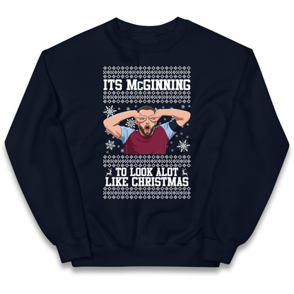 John McGinn Christmas Kids Jumper