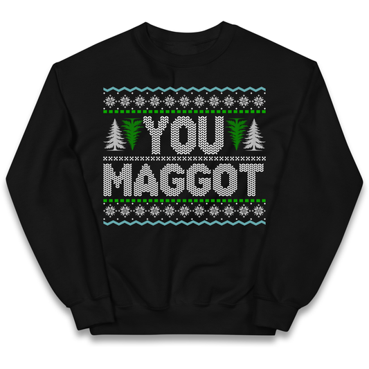 Christmas jumper kids sweatshirt