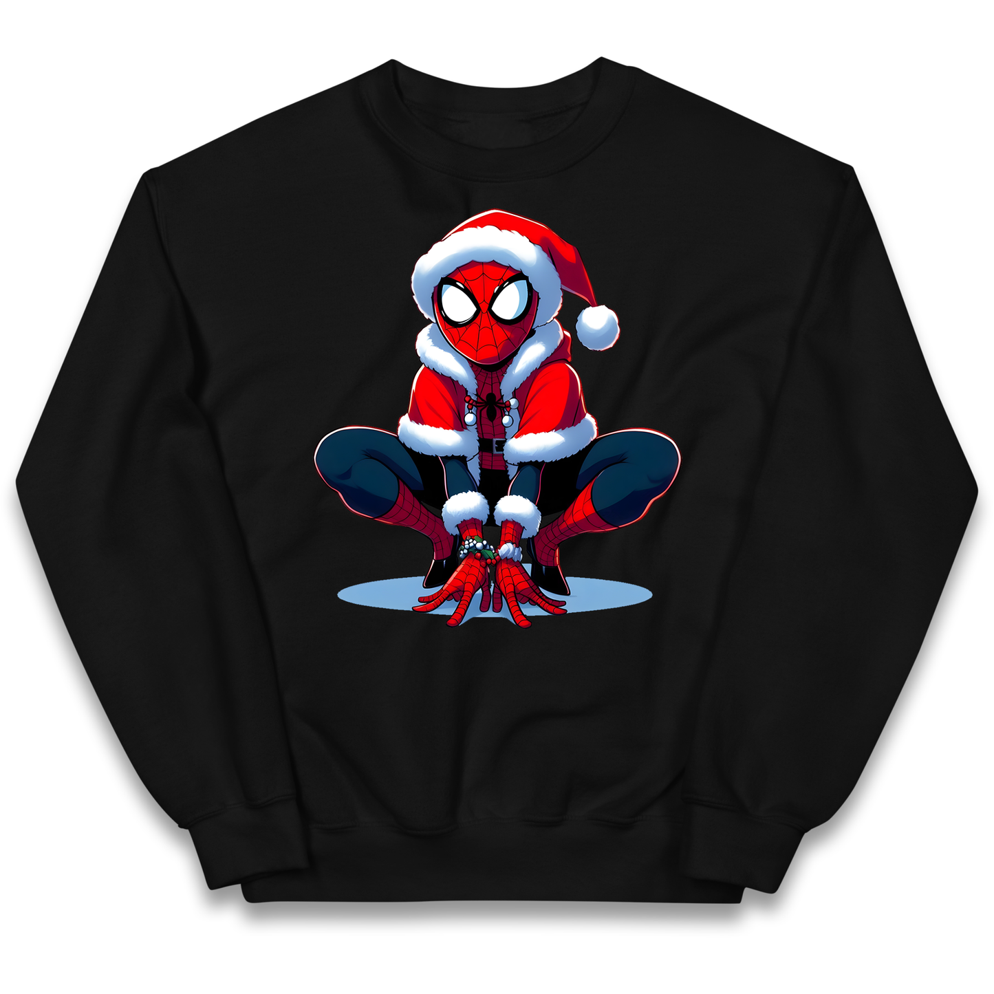 Spiderman Santa kids sweatshirt