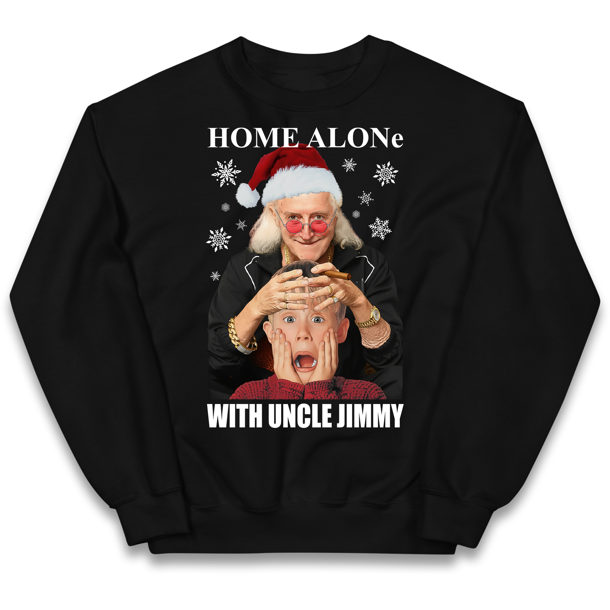 Home Alone Uncle Jimmy Kids Sweatshirt