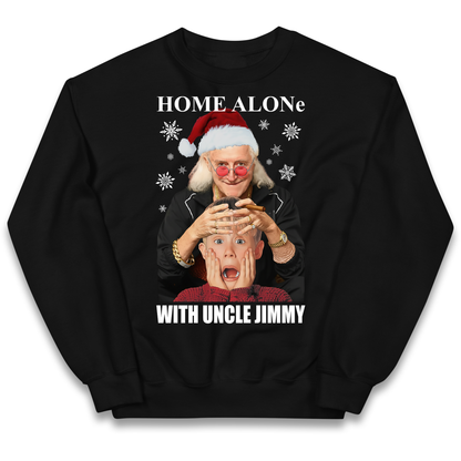 Home Alone Uncle Jimmy Kids Sweatshirt