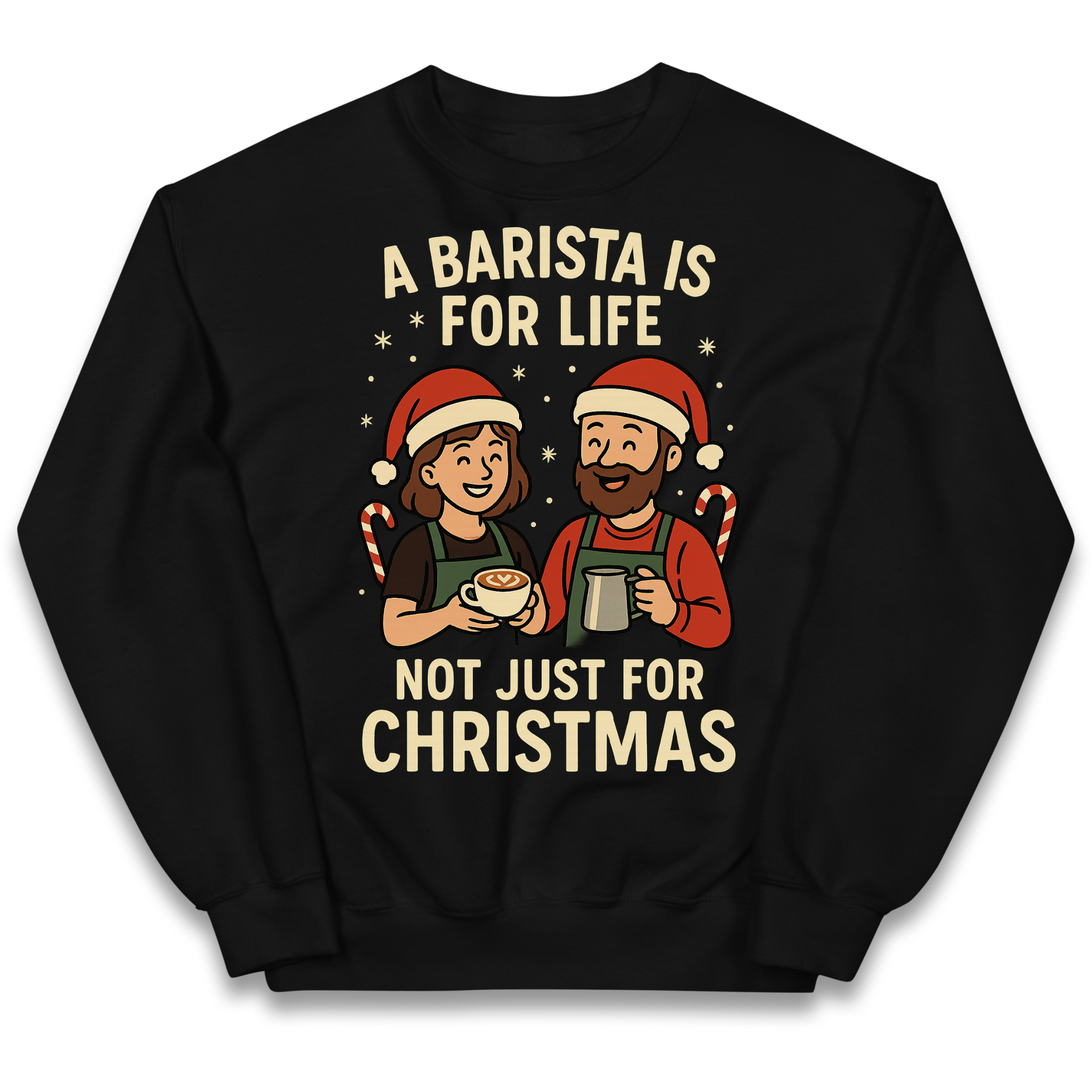 Barista Christmas Kids Jumper