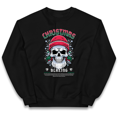 Christmas Blazing kids sweatshirt