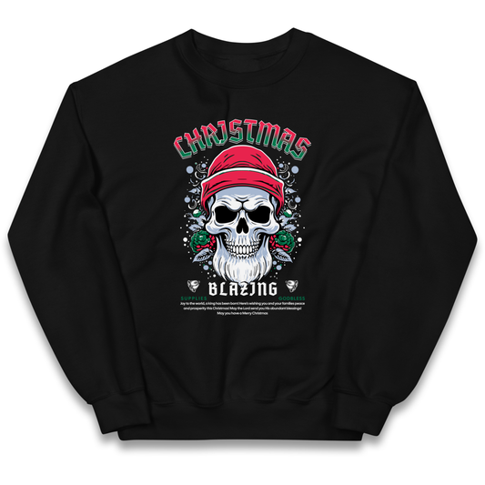 Christmas Blazing kids sweatshirt