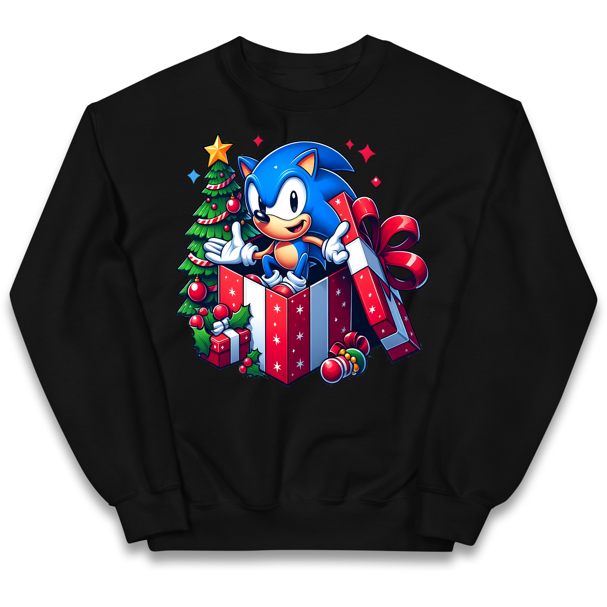 Sonic The Hedgehog Christmas kids sweatshirt