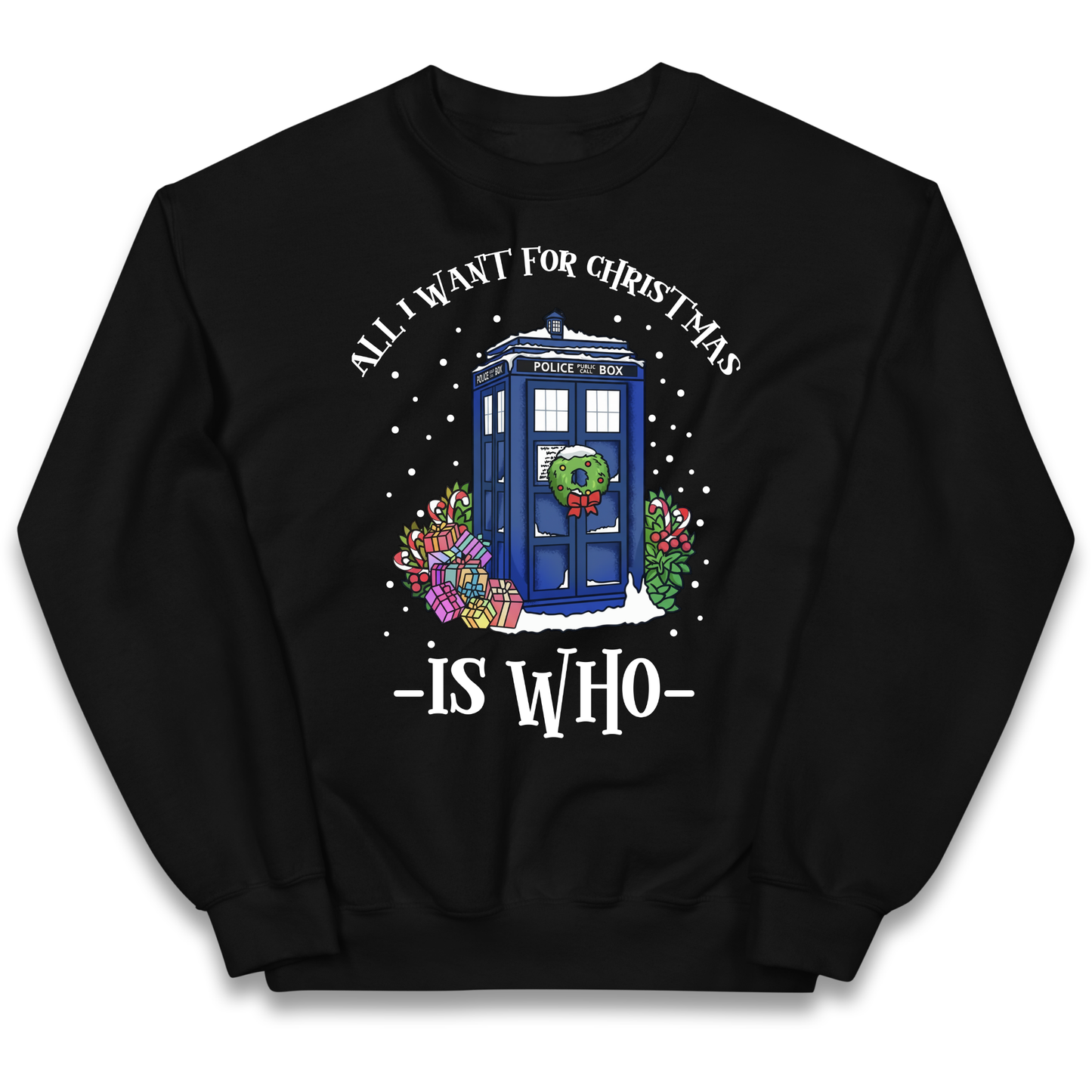 Dr Who Christmas kids sweatshirt