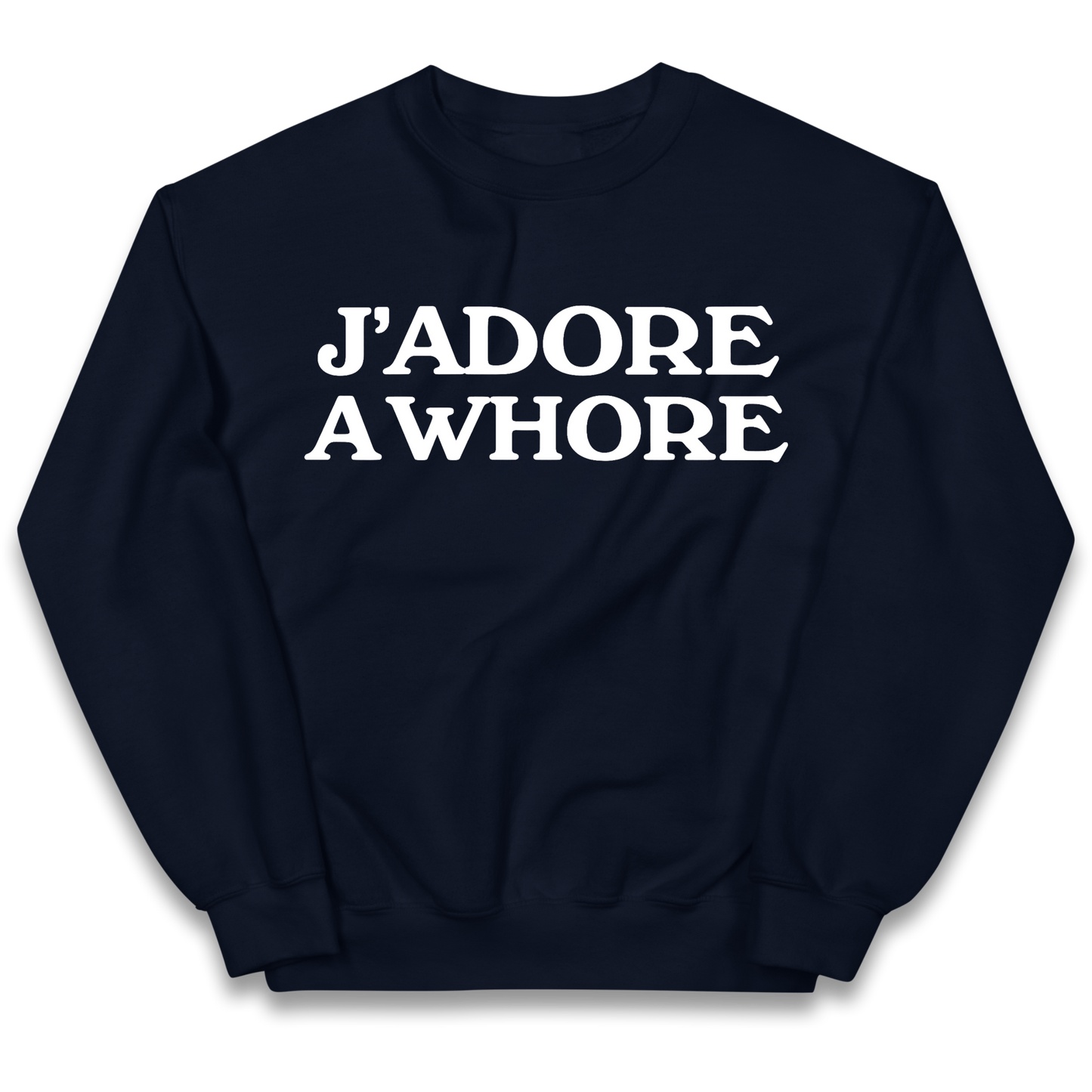 J'Adore A Whore Kids Sweatshirt