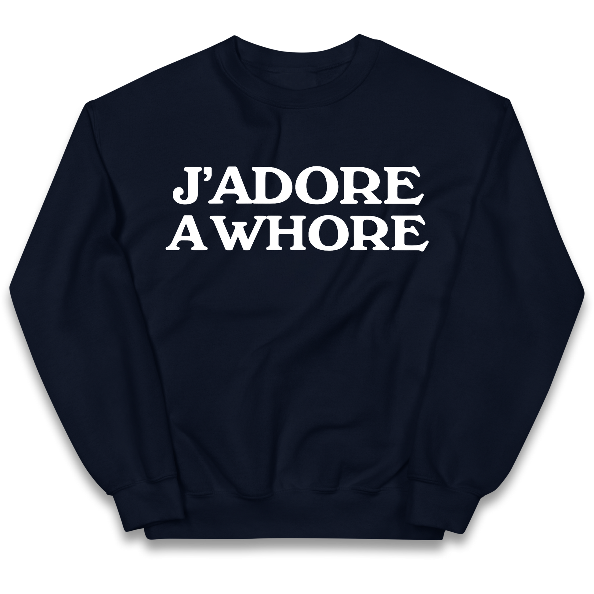 J'Adore A Whore Kids Sweatshirt