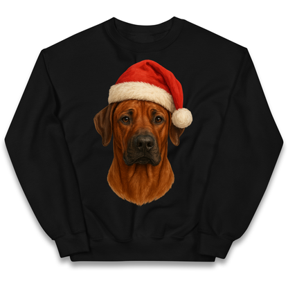 Rhodesian Ridgeback Christmas Kids Sweatshirt