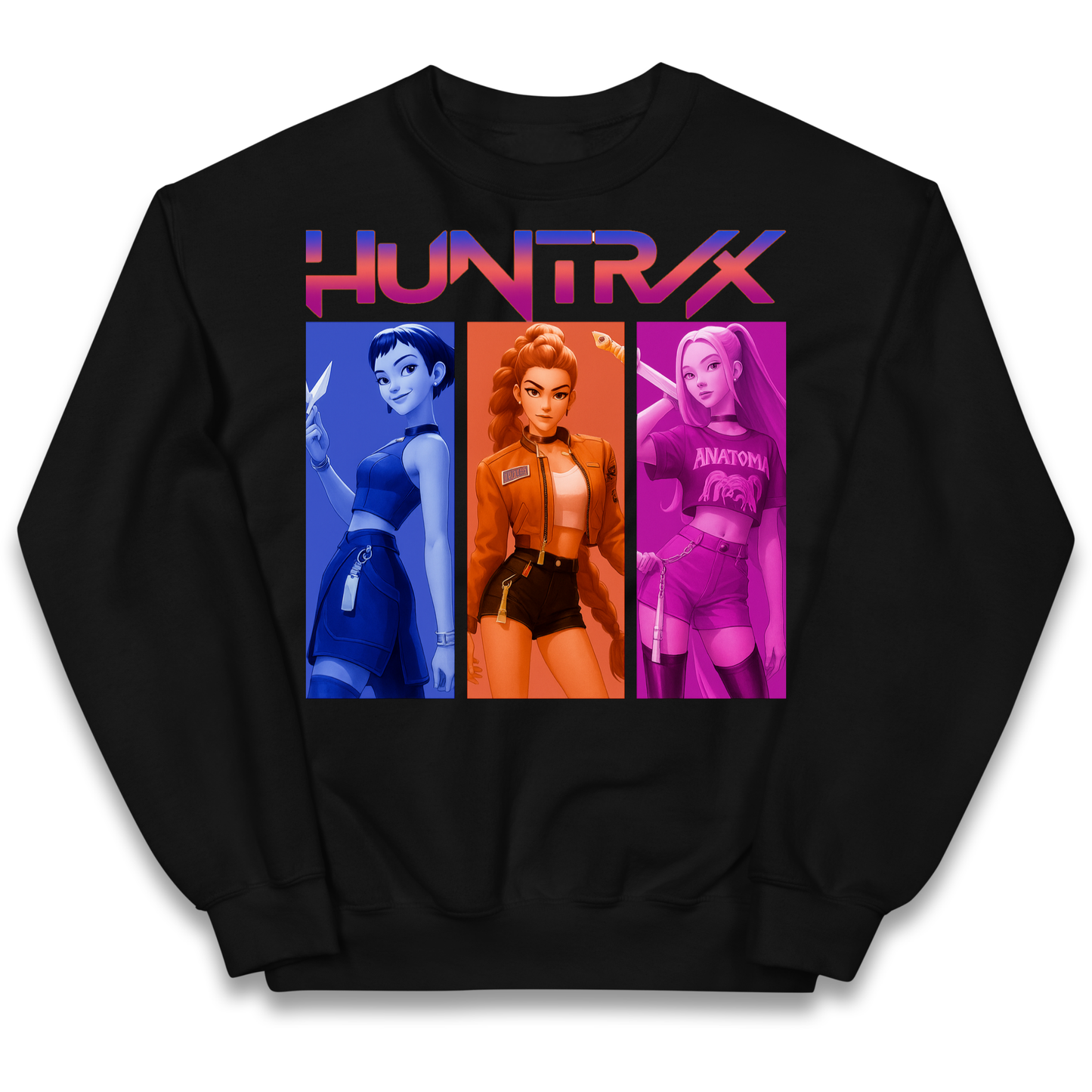 Kpop Demon Hunters Huntrix kids sweatshirt