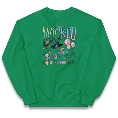Wicked Changed For Good Kids Jumper