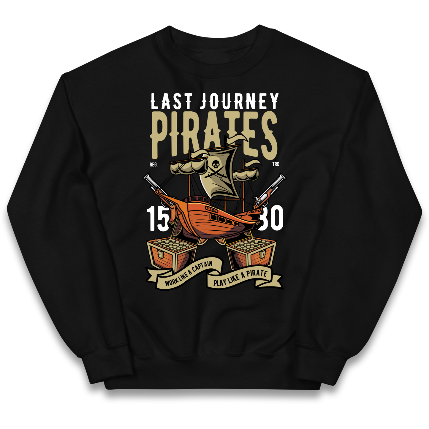 Last Journey Pirates kids sweatshirt