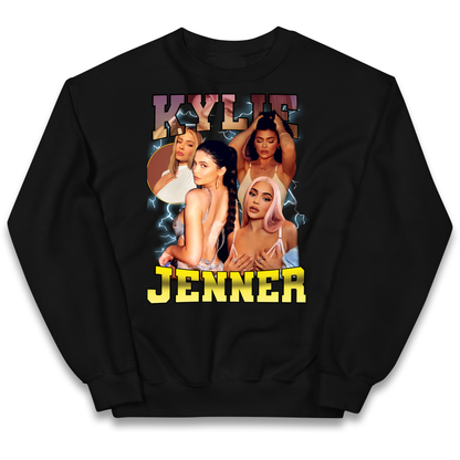 Kylie Jenner Pink Lips kids sweatshirt