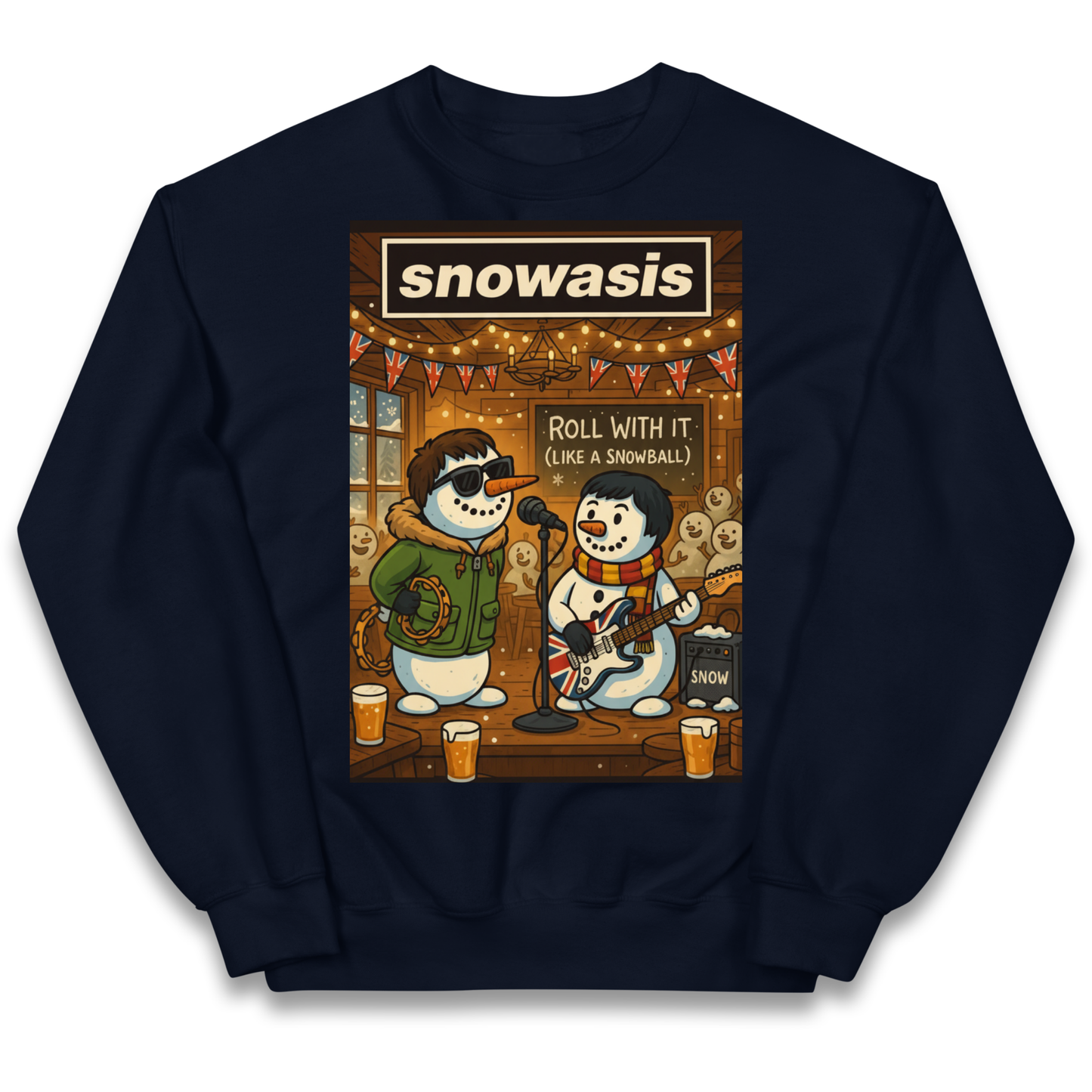 Snowasis Roll Christmas Kids Jumper