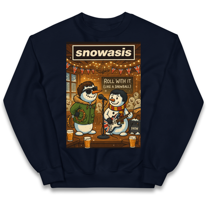 Snowasis Roll Christmas Kids Jumper