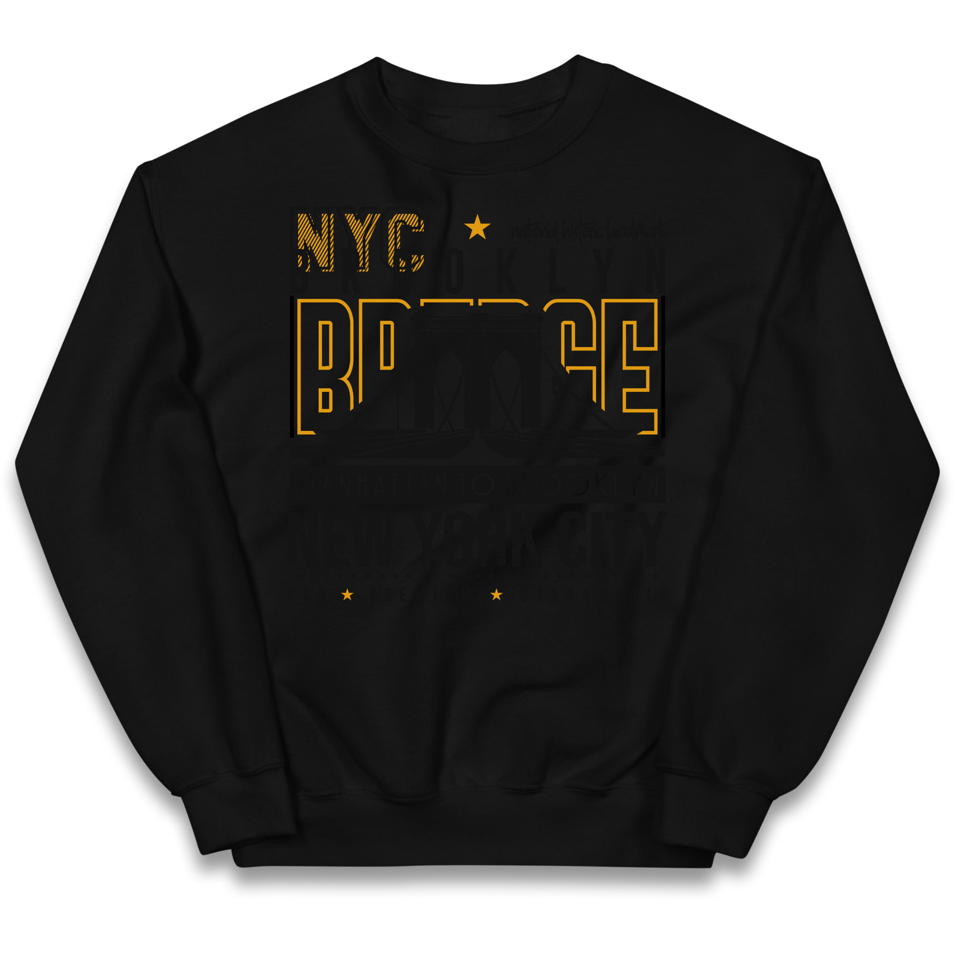 NYC Brooklyn Bridge kids sweatshirt