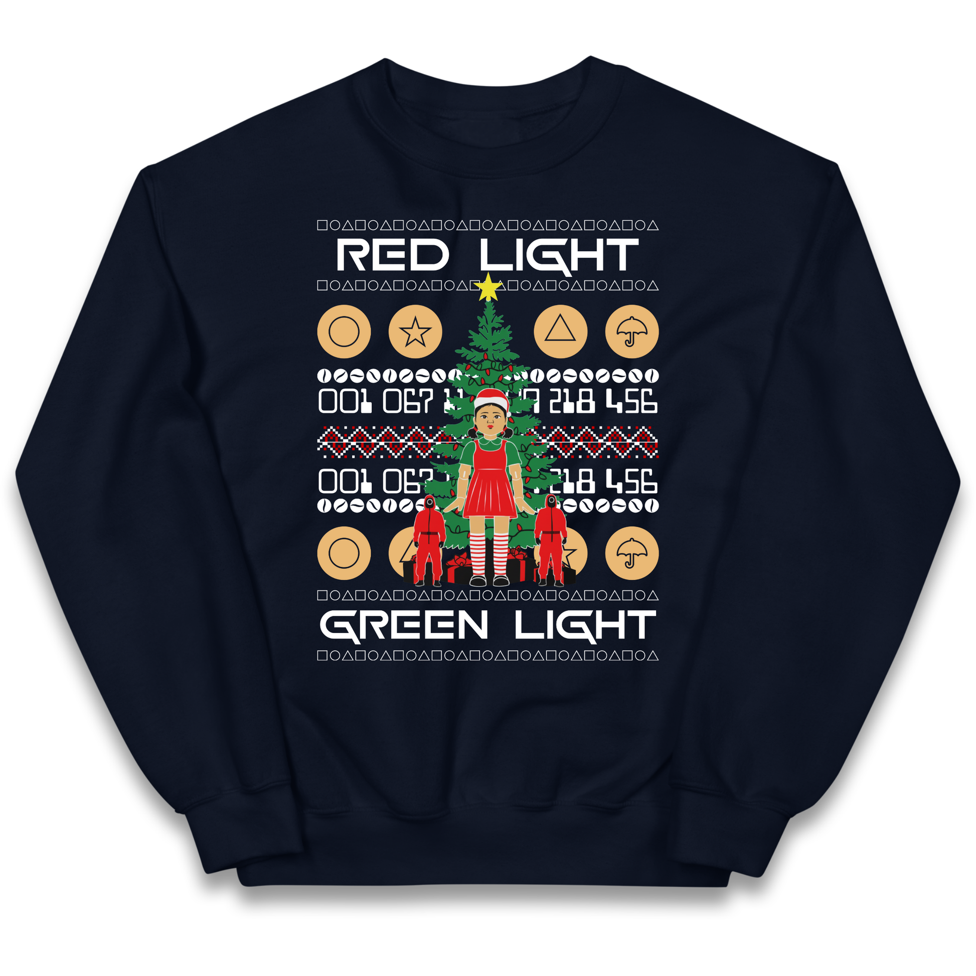 Squid Game Christmas Kids Jumper