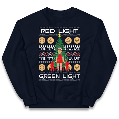 Squid Game Christmas Kids Jumper