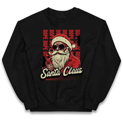 Dope Santa Claus kids sweatshirt