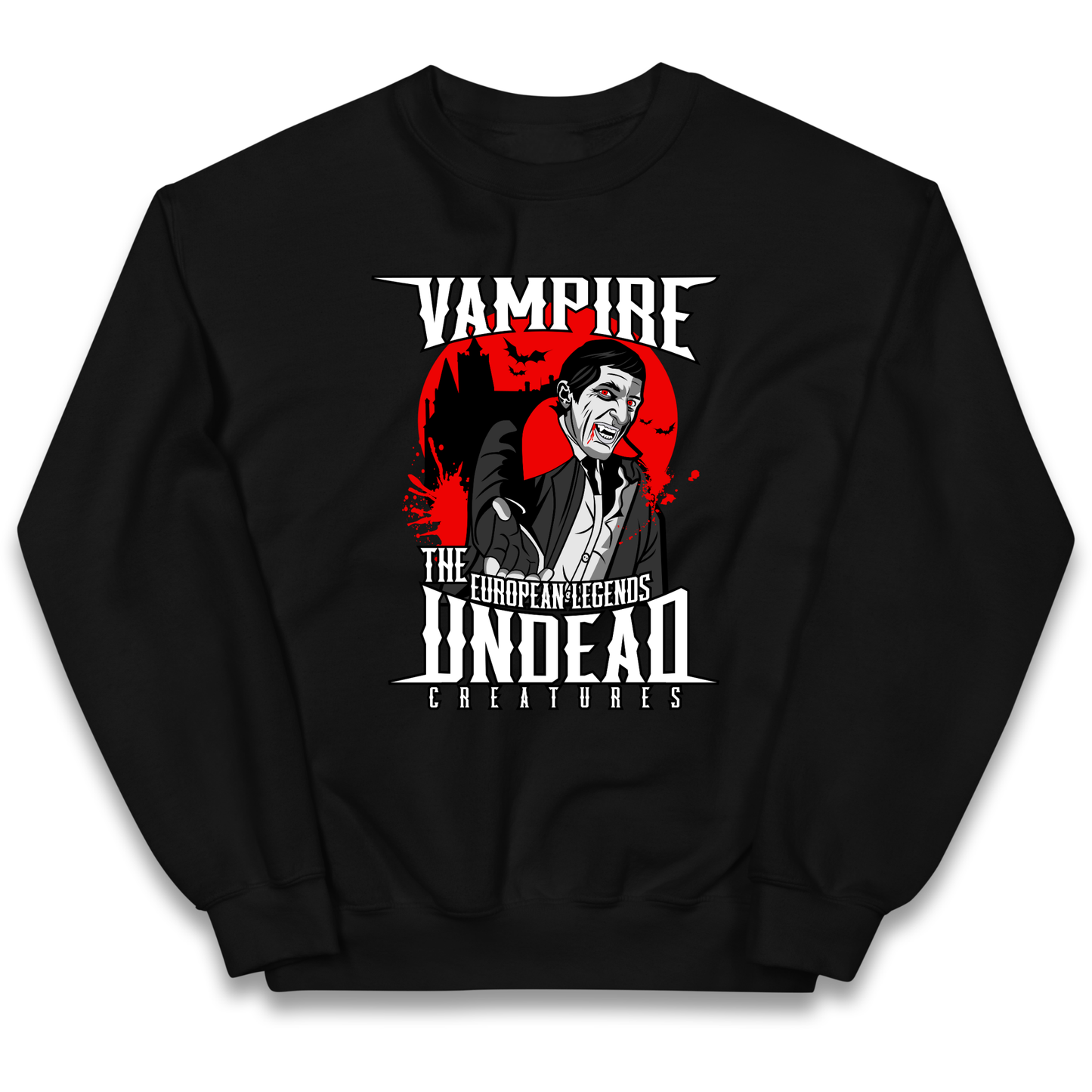 Vampire Undead kids sweatshirt