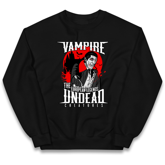 Vampire Undead kids sweatshirt