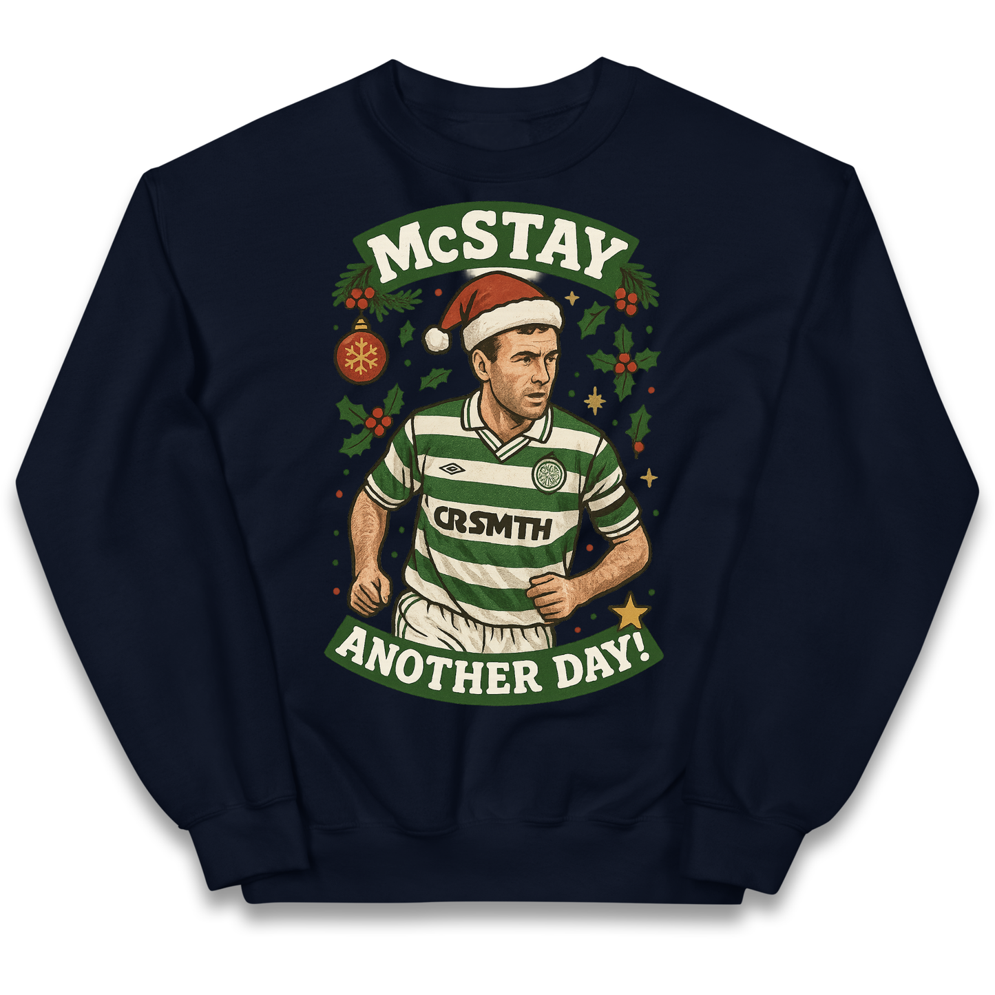 Paul McStay Celtic Christmas Kids Jumper
