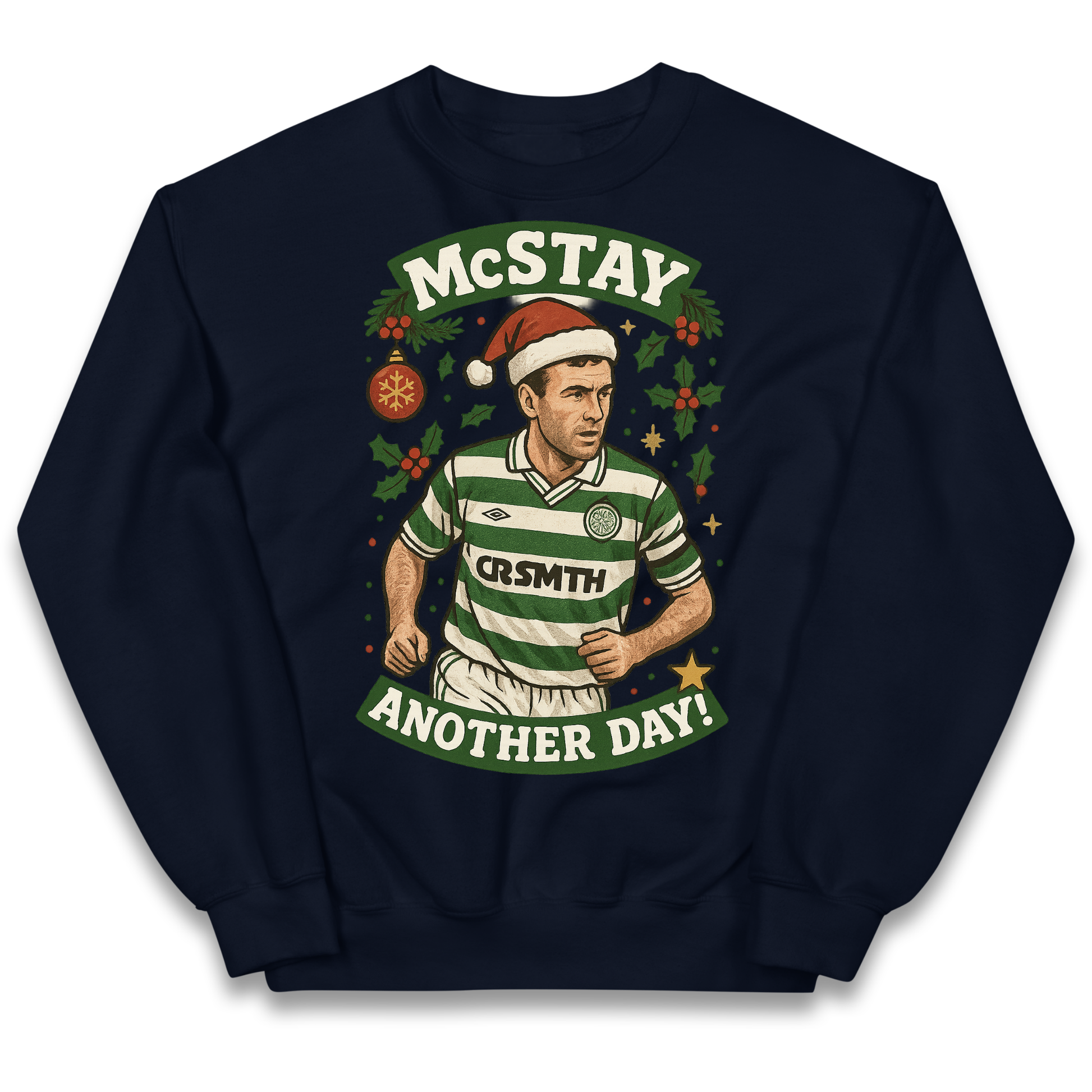 Paul McStay Celtic Christmas Kids Jumper